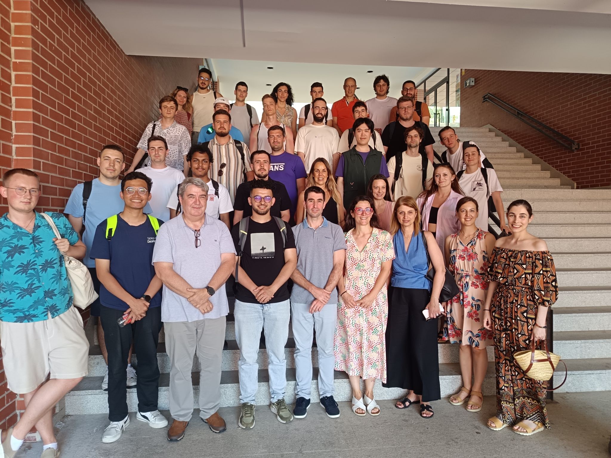 Participants of the 5G-TACTIC Summer School in Santander